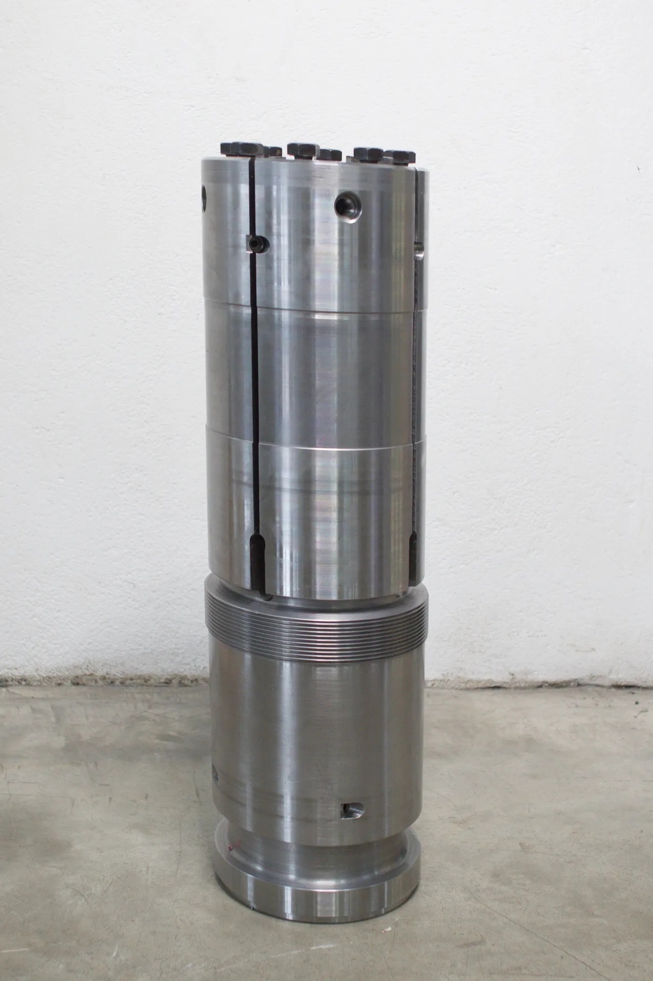 Briquette press head